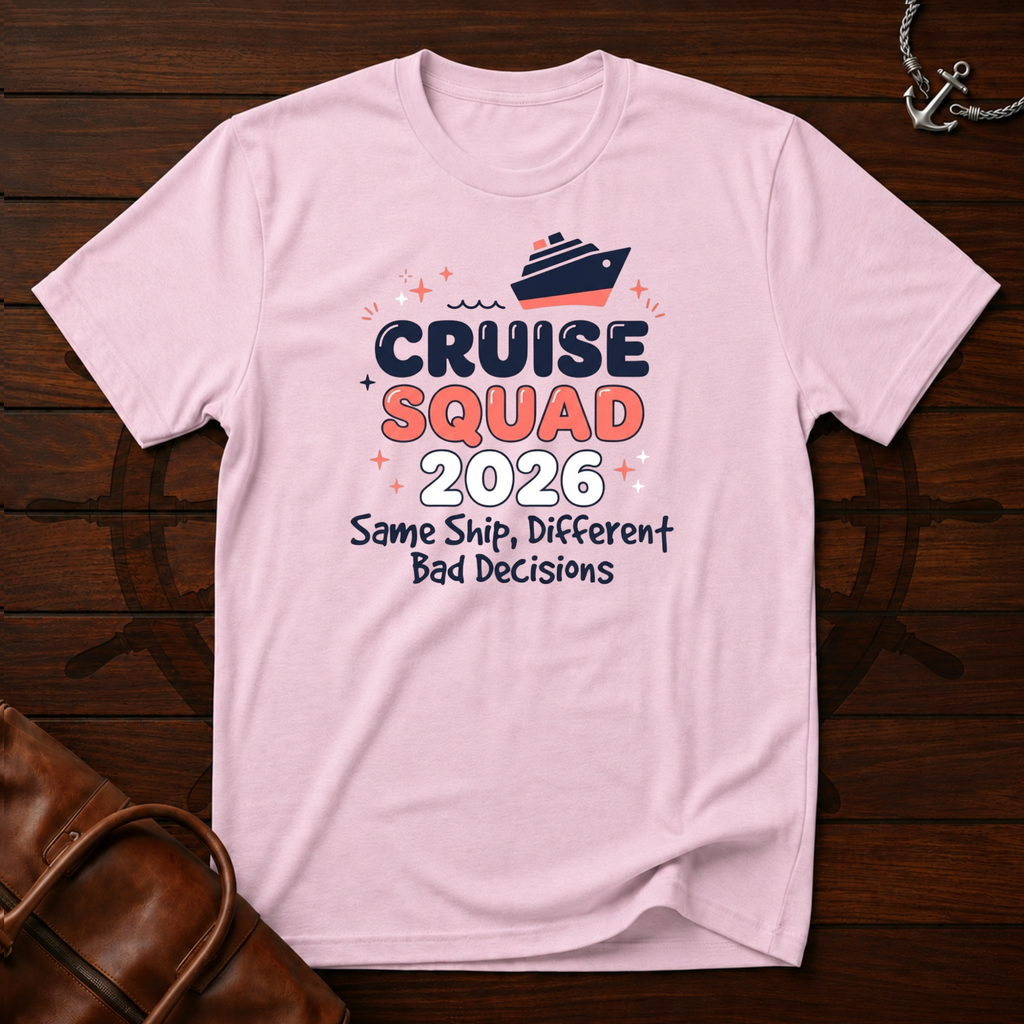 Cruise Squad 2026 T-Shirt