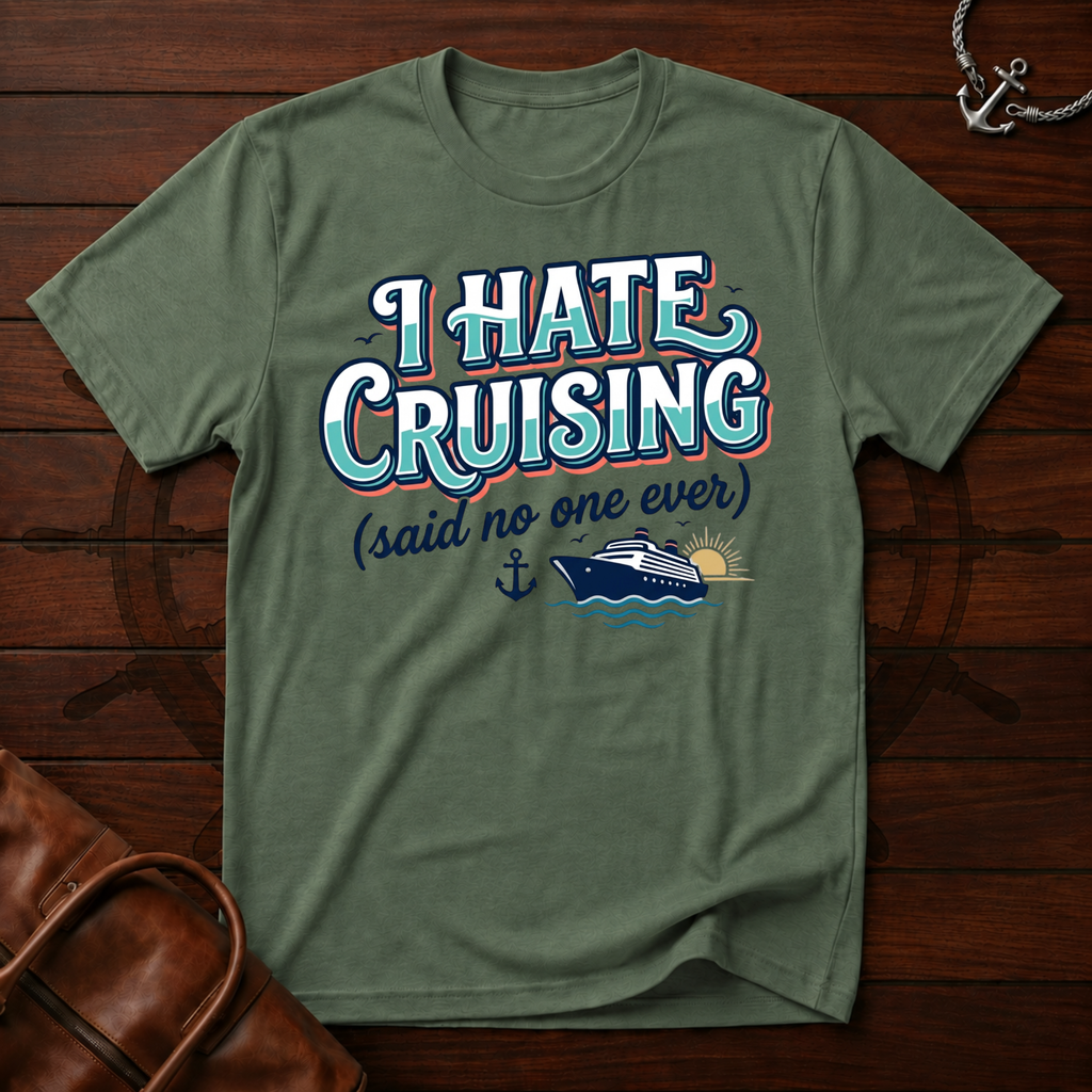 I Hate Cruising T-Shirt