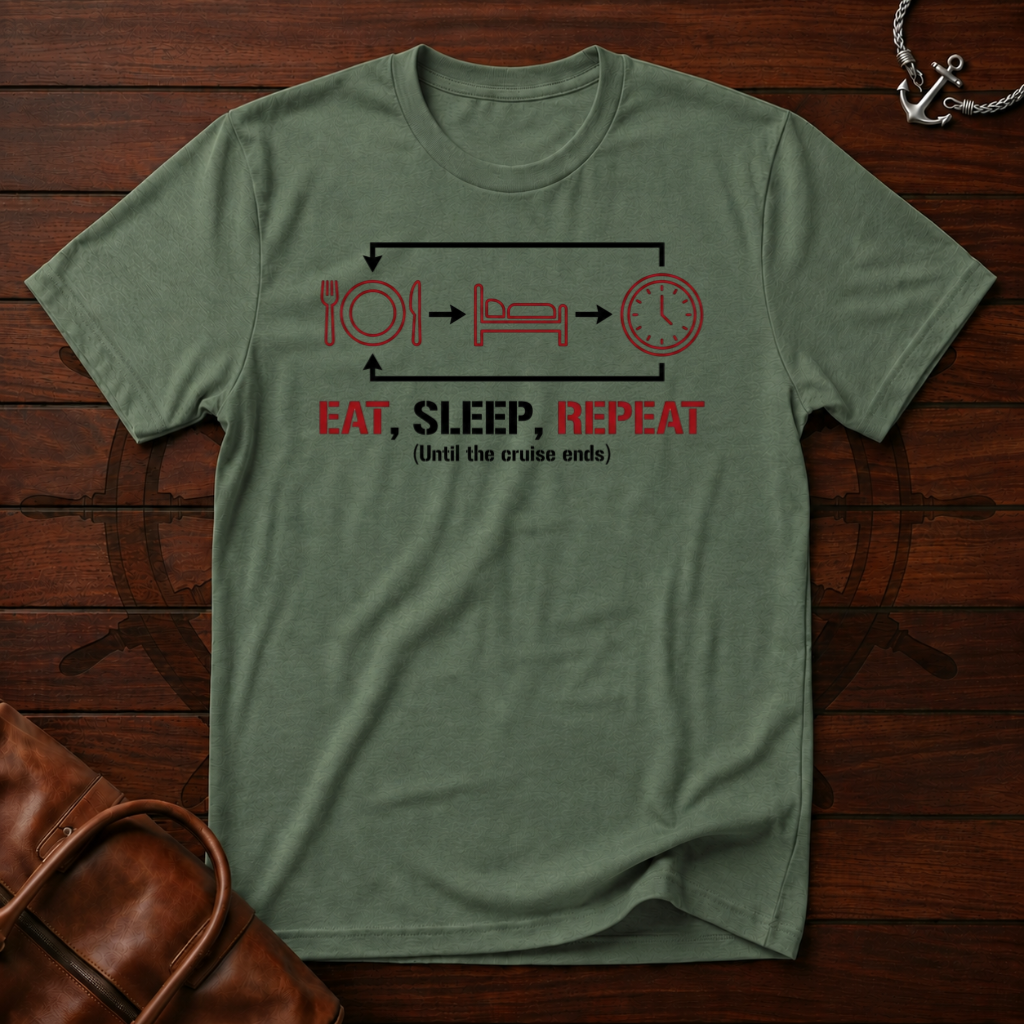 Eat Sleep Repeat T-Shirt