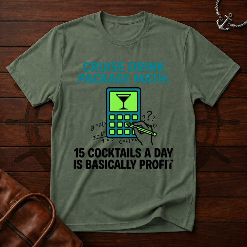 Drink Package Math T-Shirt