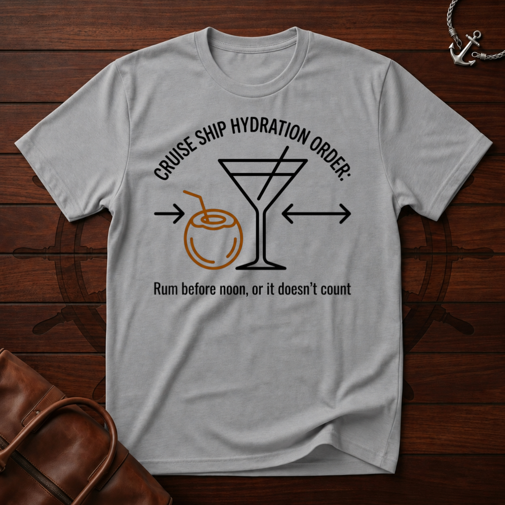 Cruise Hydration Order T-Shirt