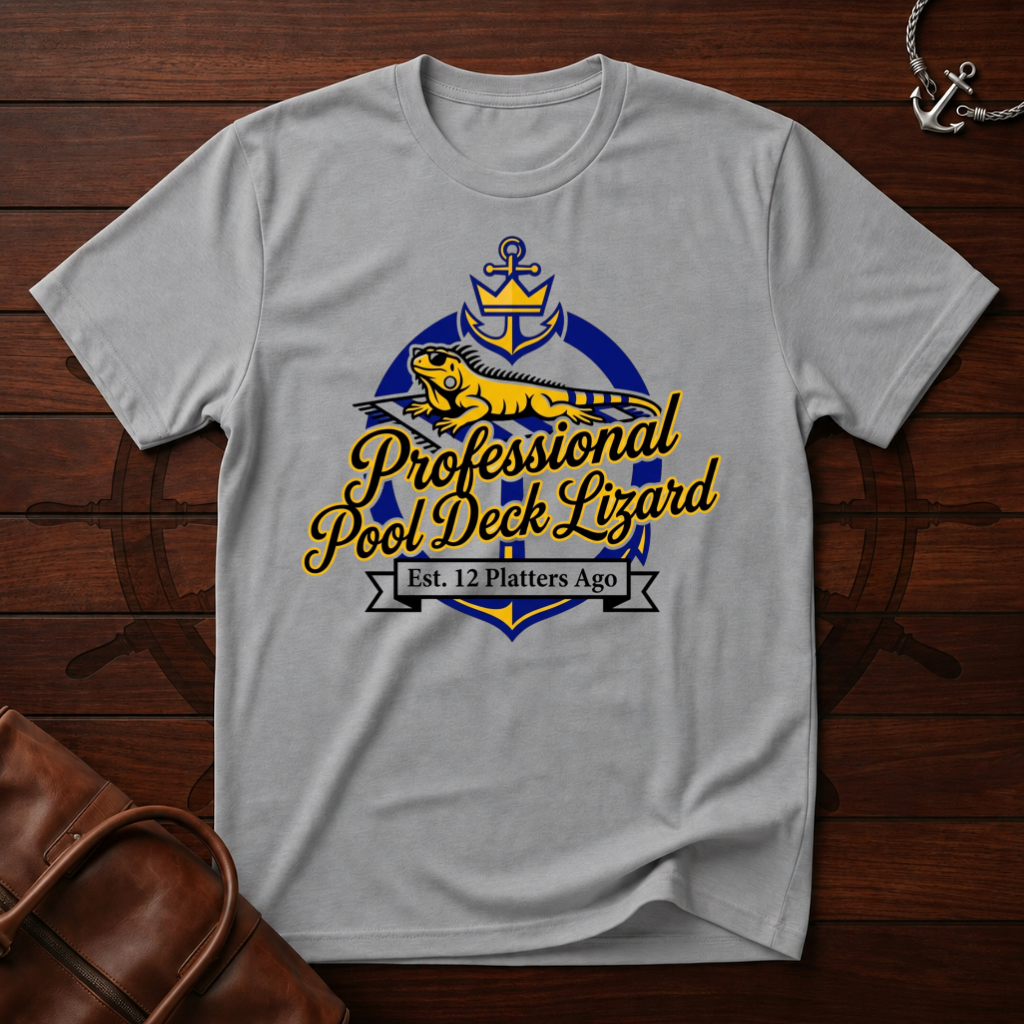 Pool Deck Lizard T-Shirt