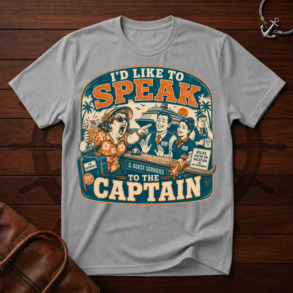 Speak To The Captain T-Shirt