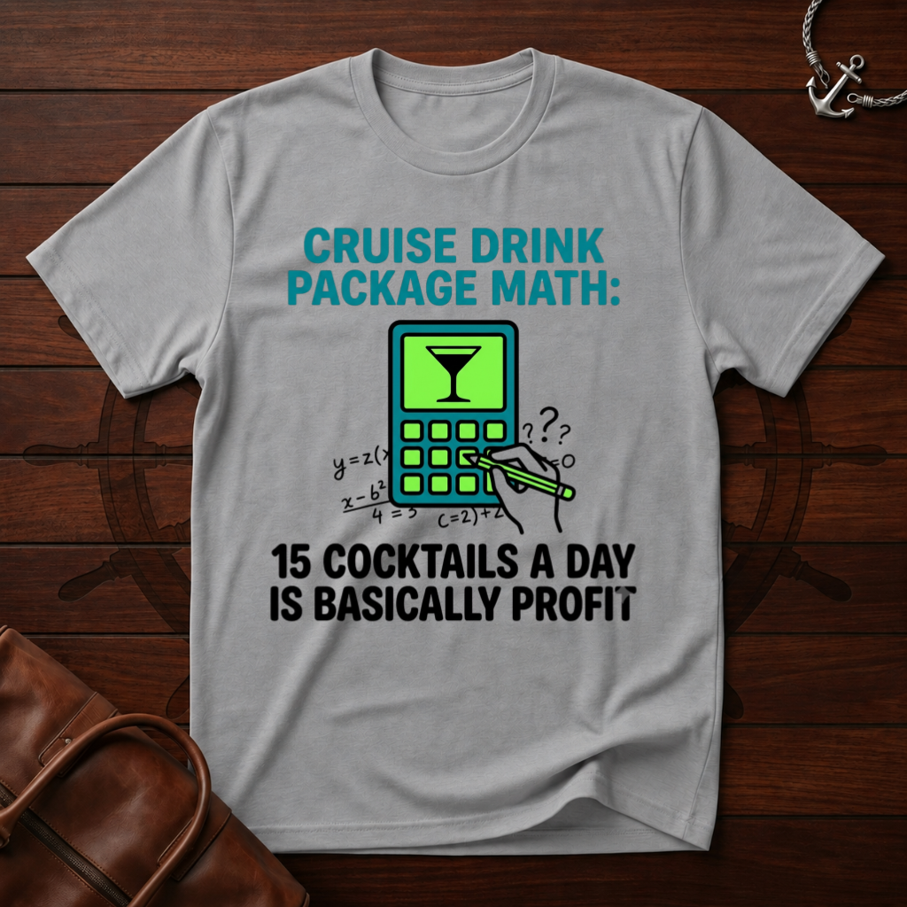 Drink Package Math T-Shirt