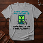 Drink Package Math T-Shirt