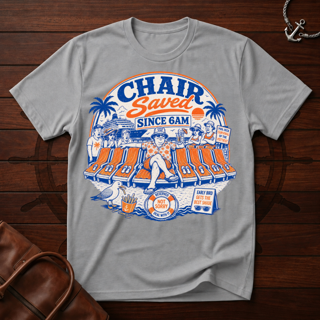 Chair Saved Since 6am T-Shirt