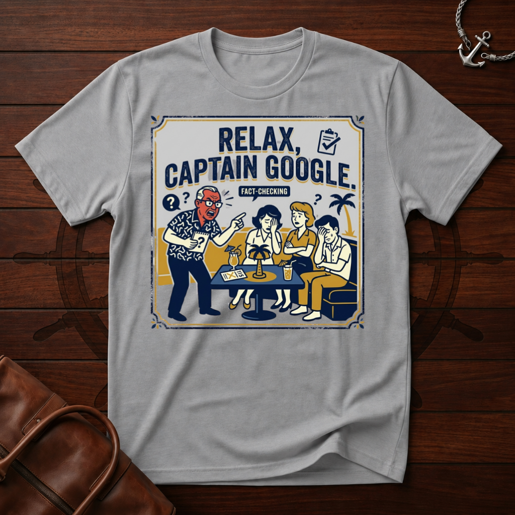 Relax Captain Google T-Shirt