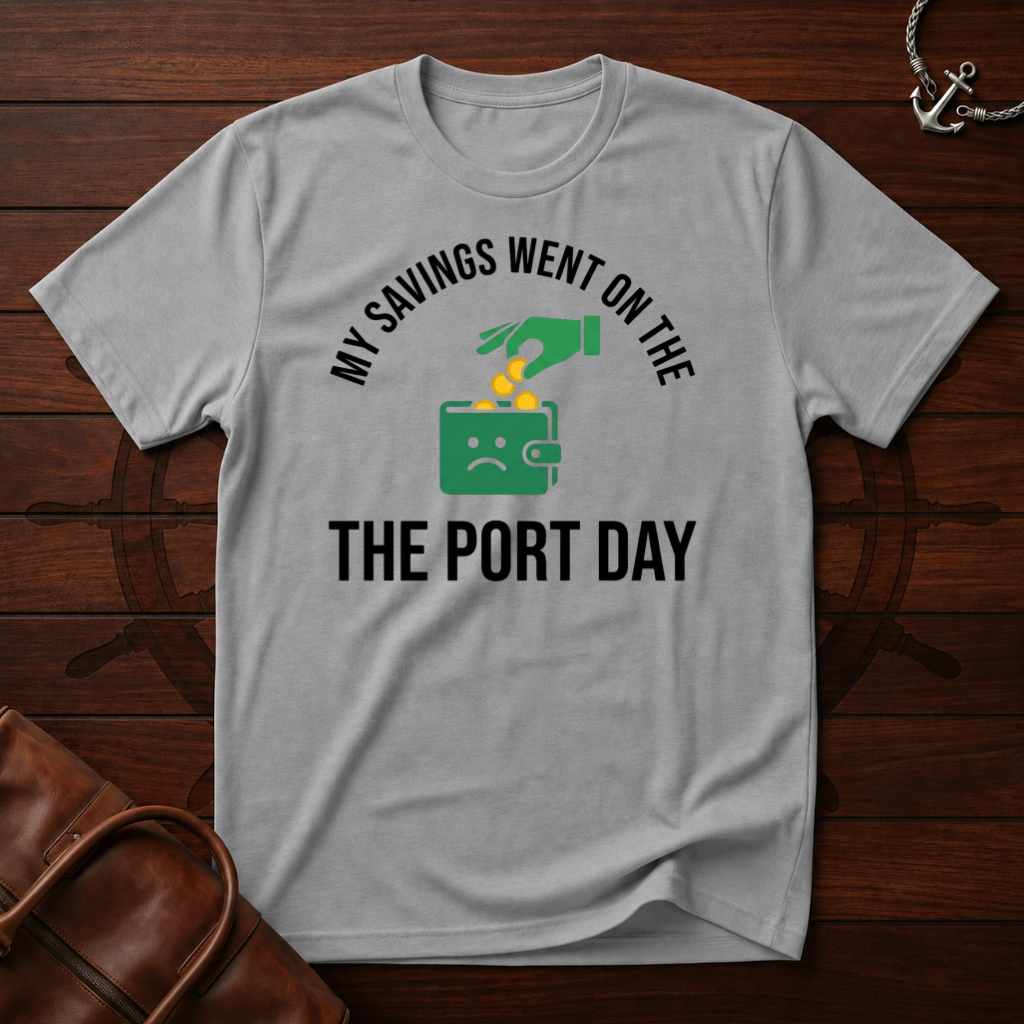 Savings Went Port Day T-Shirt