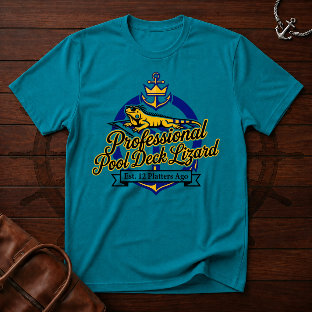 Pool Deck Lizard T-Shirt