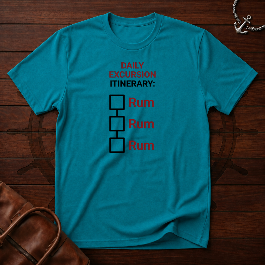 Daily Excursion Itinerary T-Shirt