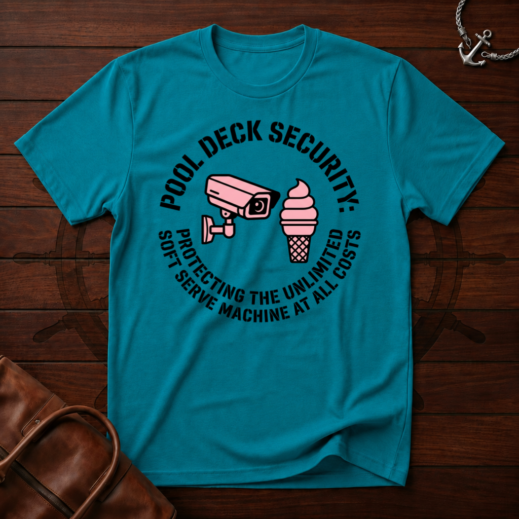 Pool Deck Security T-Shirt