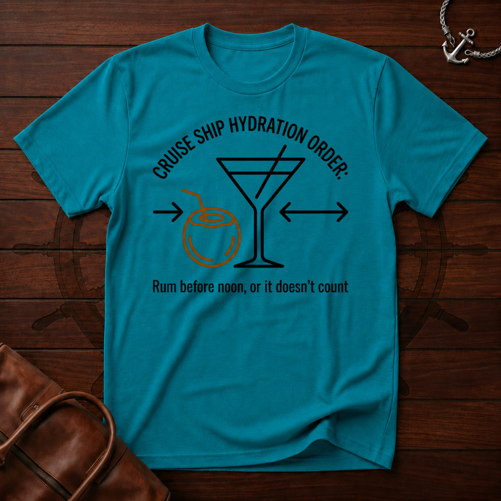 Cruise Hydration Order T-Shirt
