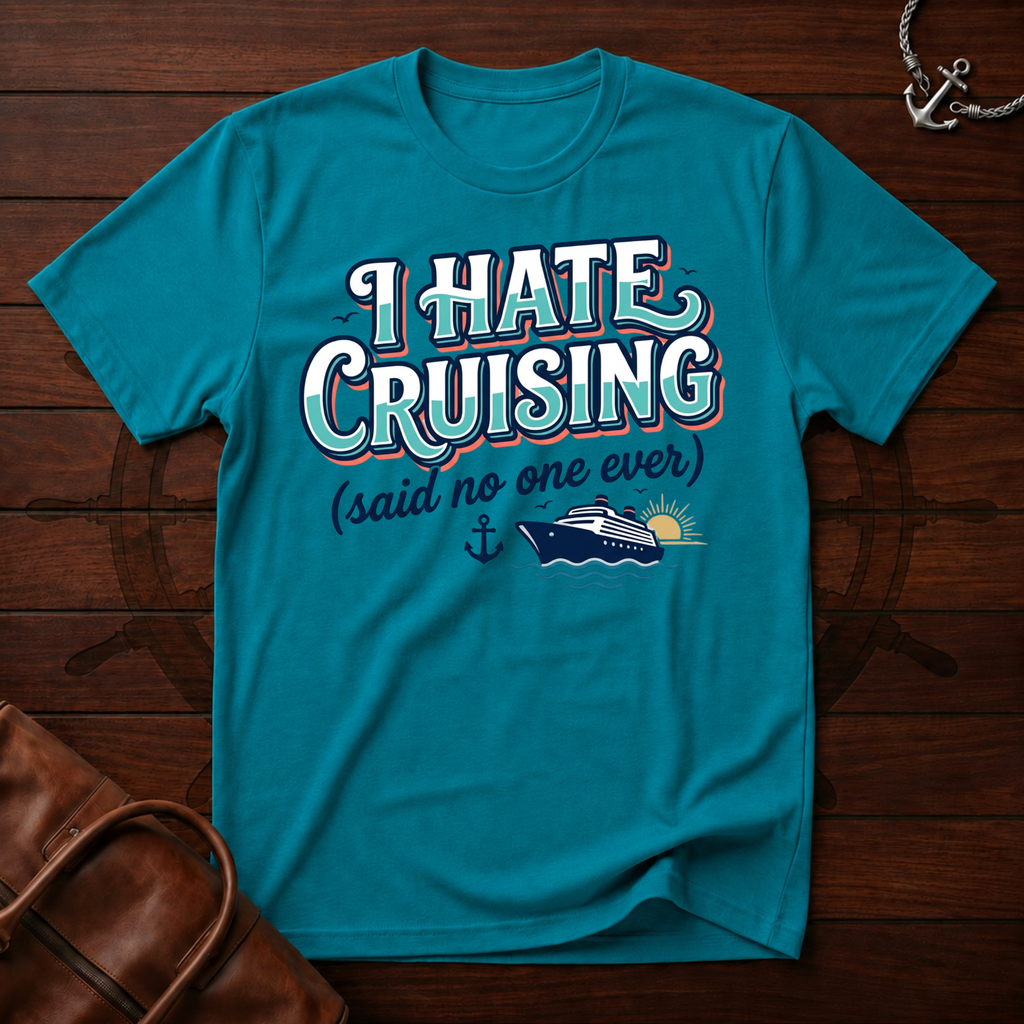 I Hate Cruising T-Shirt
