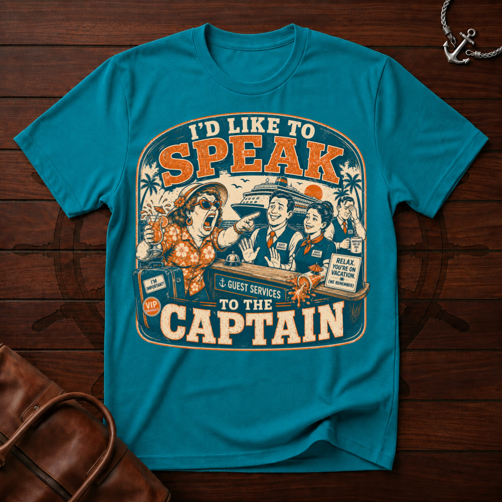 Speak To The Captain T-Shirt