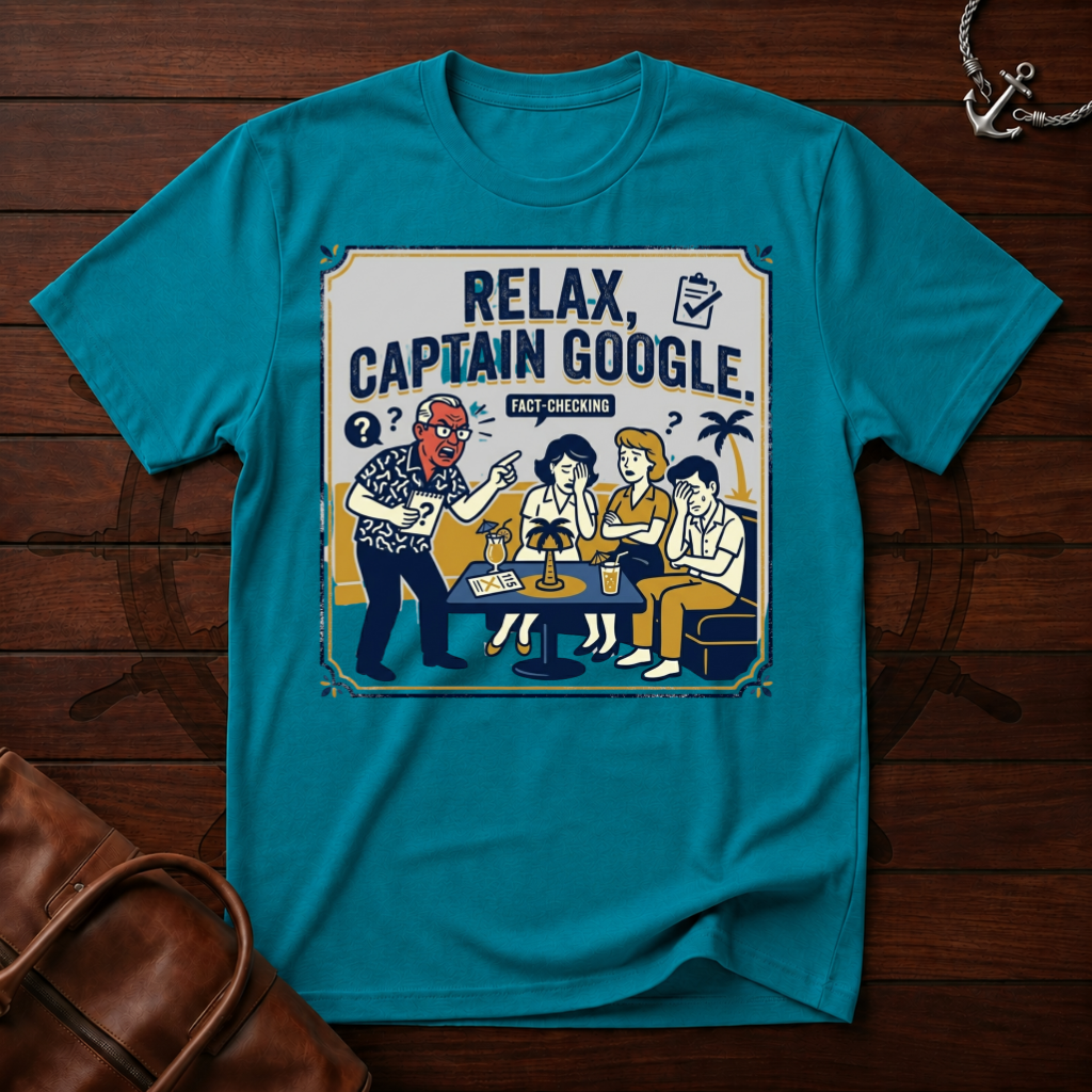 Relax Captain Google T-Shirt