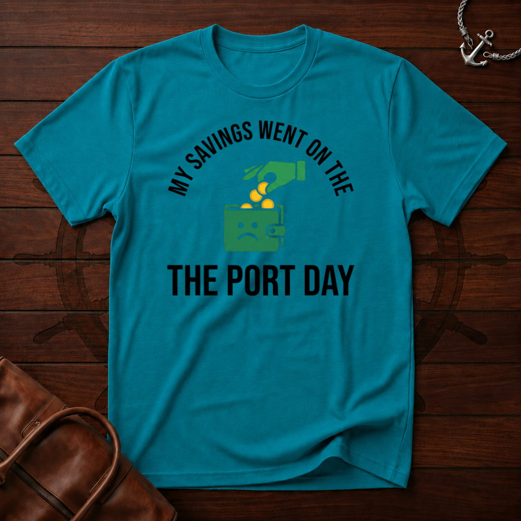 Savings Went Port Day T-Shirt
