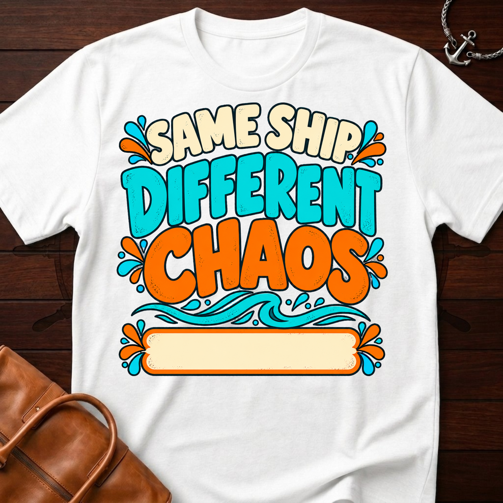 Same Ship Customizable T-Shirt