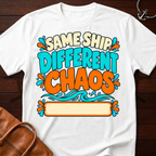 Same Ship Customizable T-Shirt