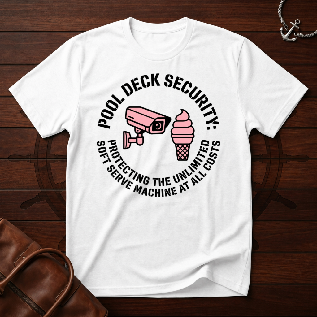 Pool Deck Security T-Shirt