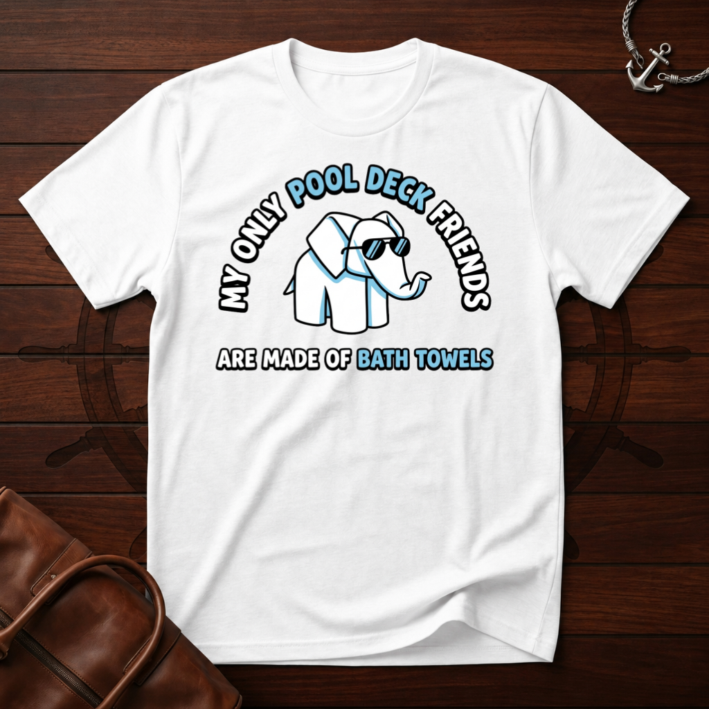 Pool Deck Friends T-Shirt