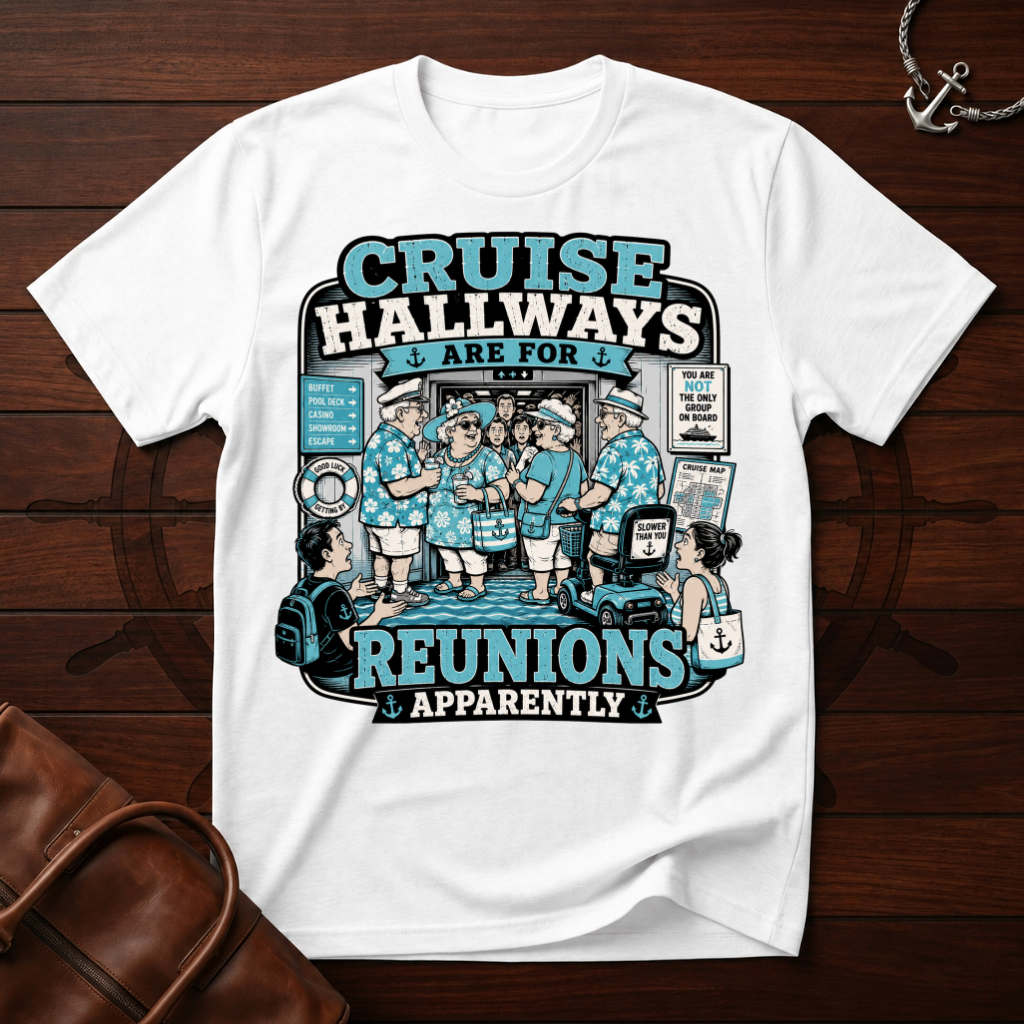 Cruise Hallways Reunions T-Shirt
