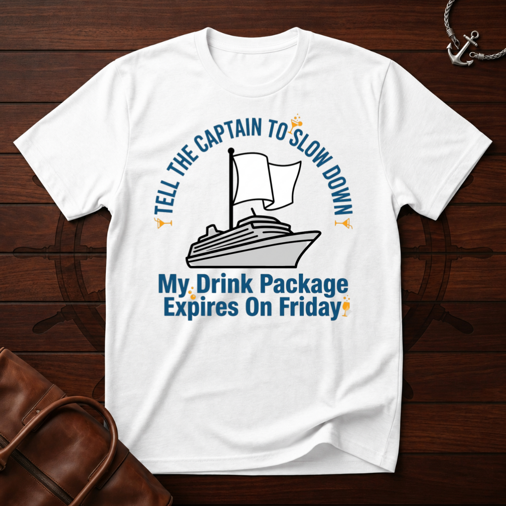 Drink Package Expires T-Shirt