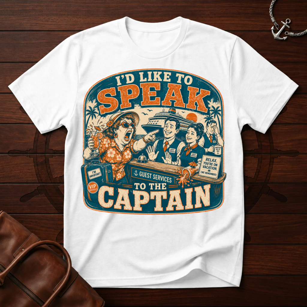 Speak To The Captain T-Shirt