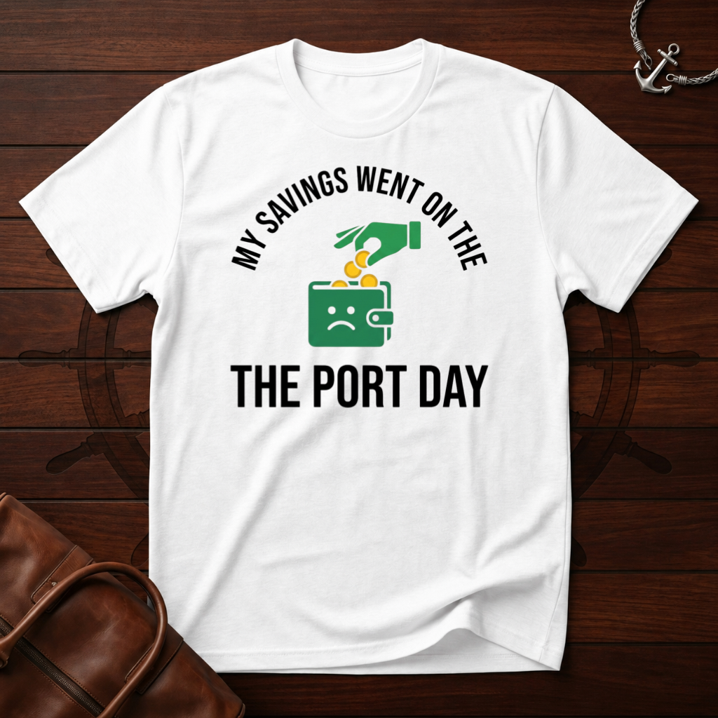 Savings Went Port Day T-Shirt