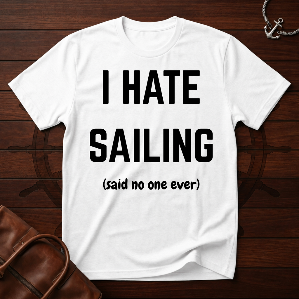 I Hate Sailing T-Shirt