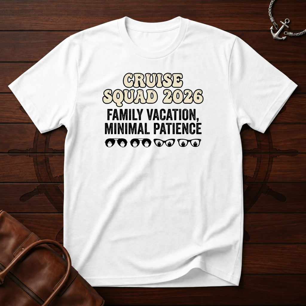 Cruise Squad 2026 T-Shirt