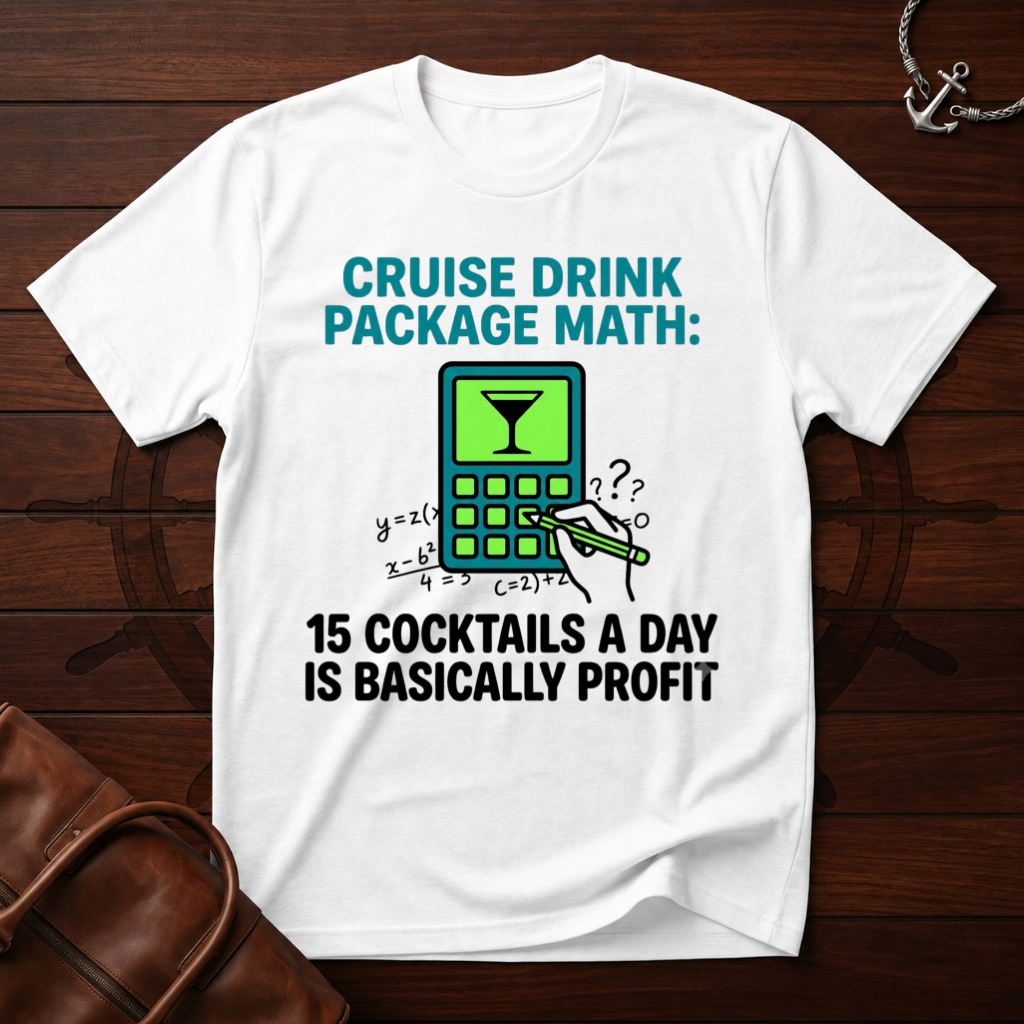 Drink Package Math T-Shirt
