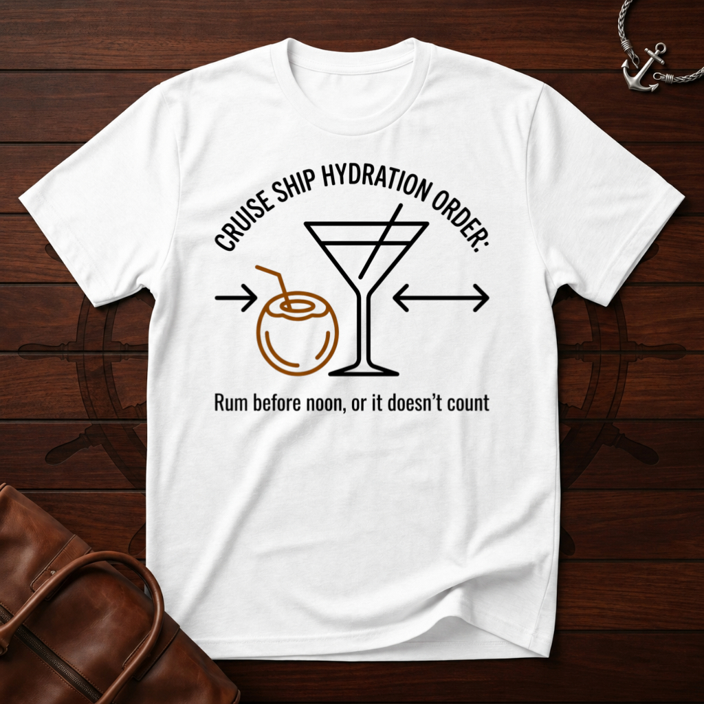 Cruise Hydration Order T-Shirt