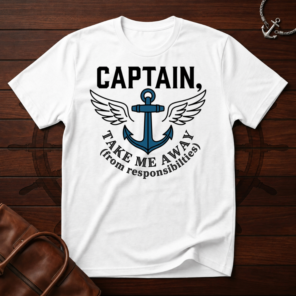 Captain Take Me Away T-Shirt