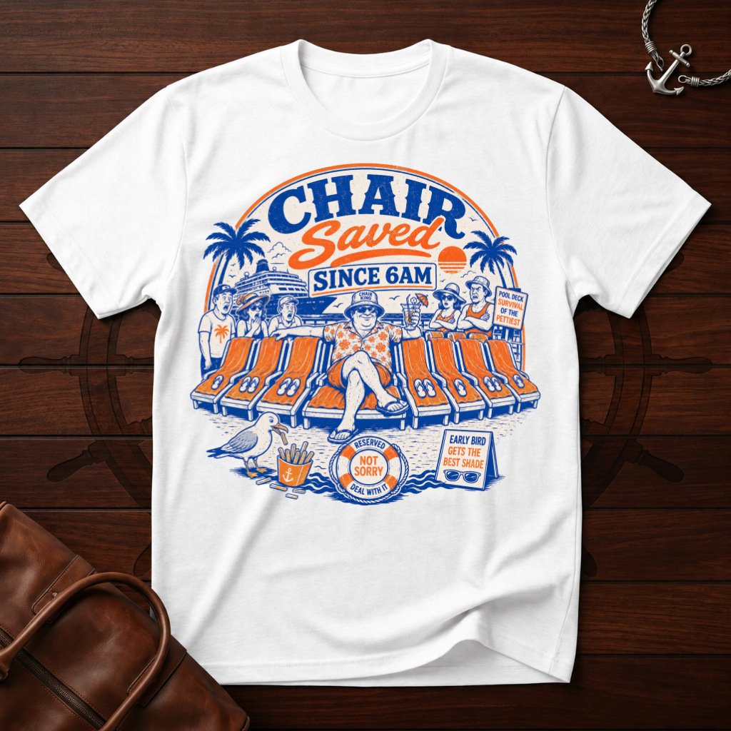 Chair Saved Since 6am T-Shirt