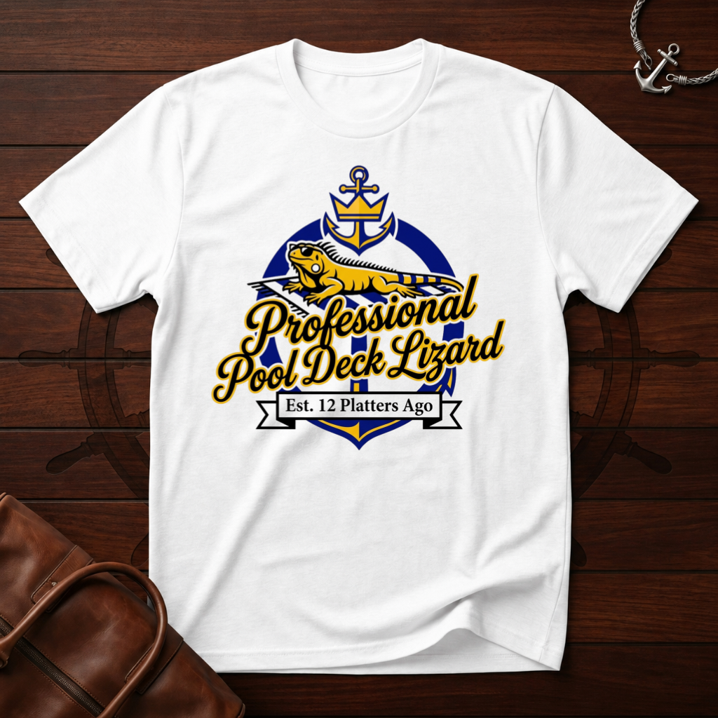 Pool Deck Lizard T-Shirt